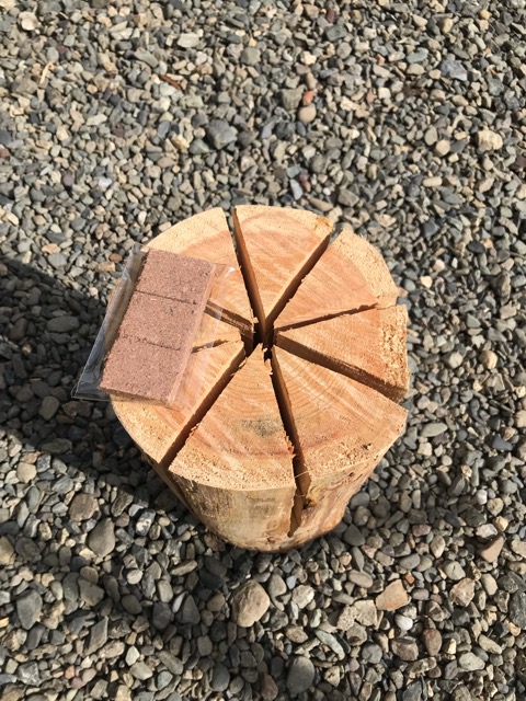 丸太ストーブの製作