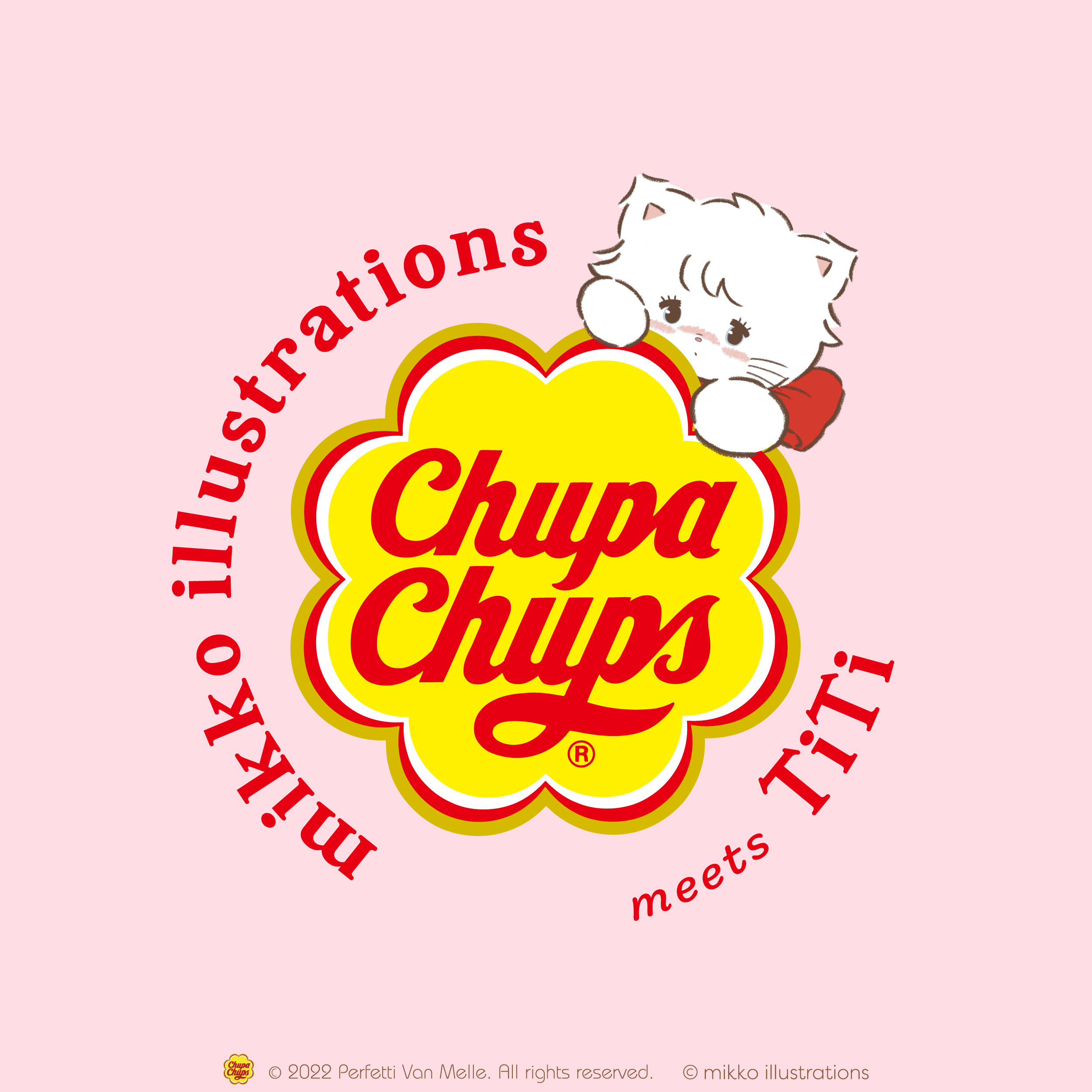 Chupa Chups×TiTi×mikko illustrations トリプルコラボの発売