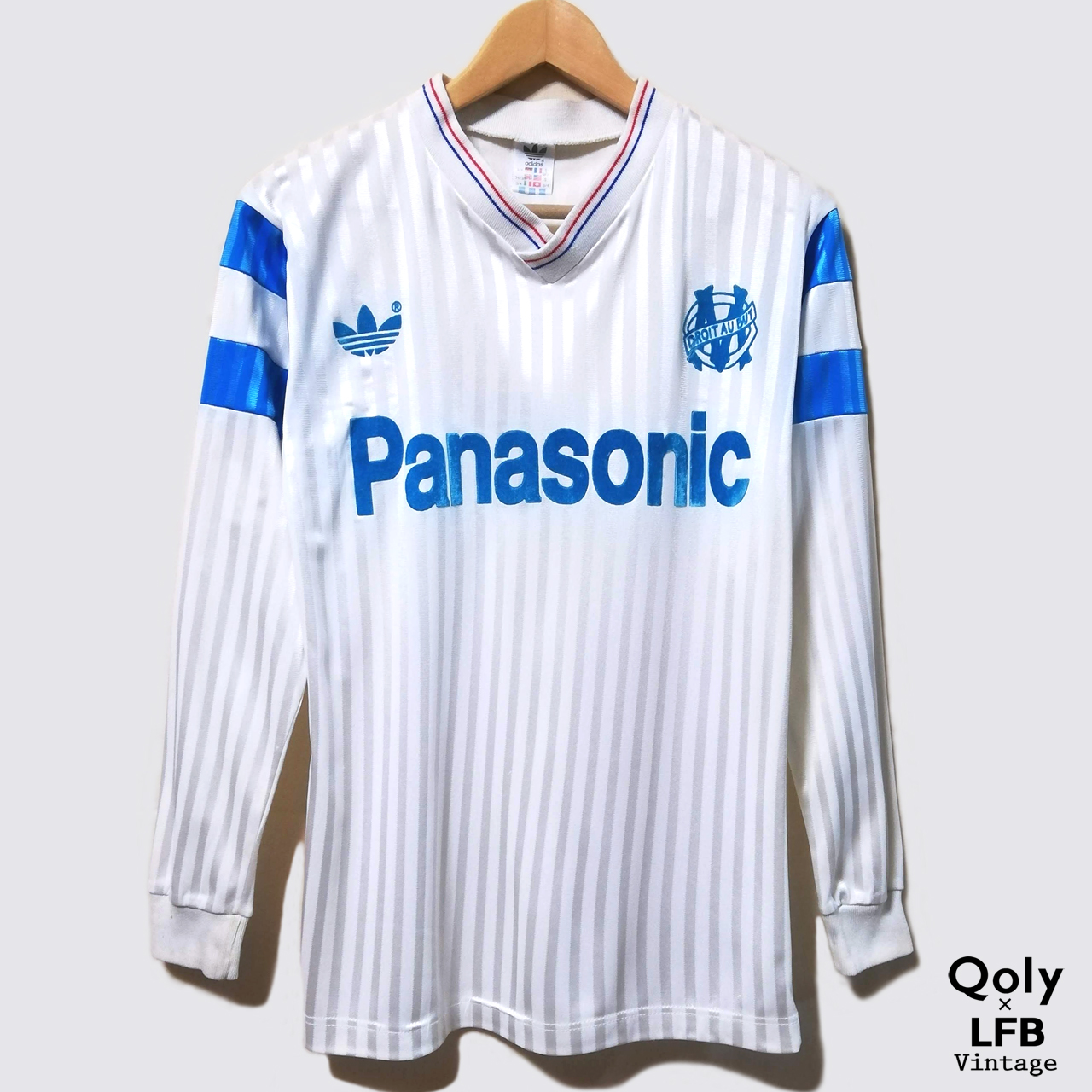 マルセイユの89-91ユニフォーム！フランス製とポルトガル製を軽く見比べてみました