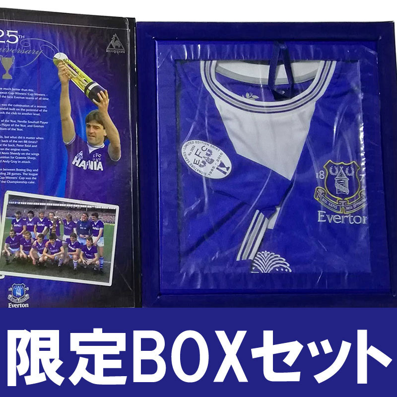 今では激レア！エヴァートンのダブル25周年記念・限定BOXセット
