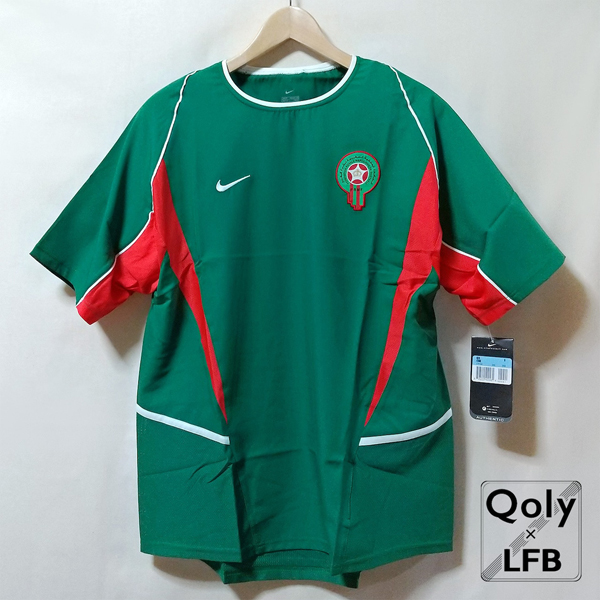 【30秒でわかる!】モロッコ代表 2002 ホーム半袖ユニフォーム