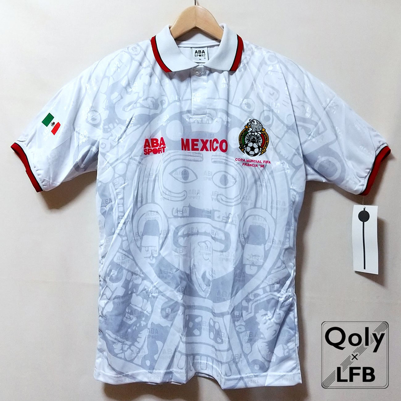伝説のアステカユニ！メキシコ代表の98W杯ユニフォームです