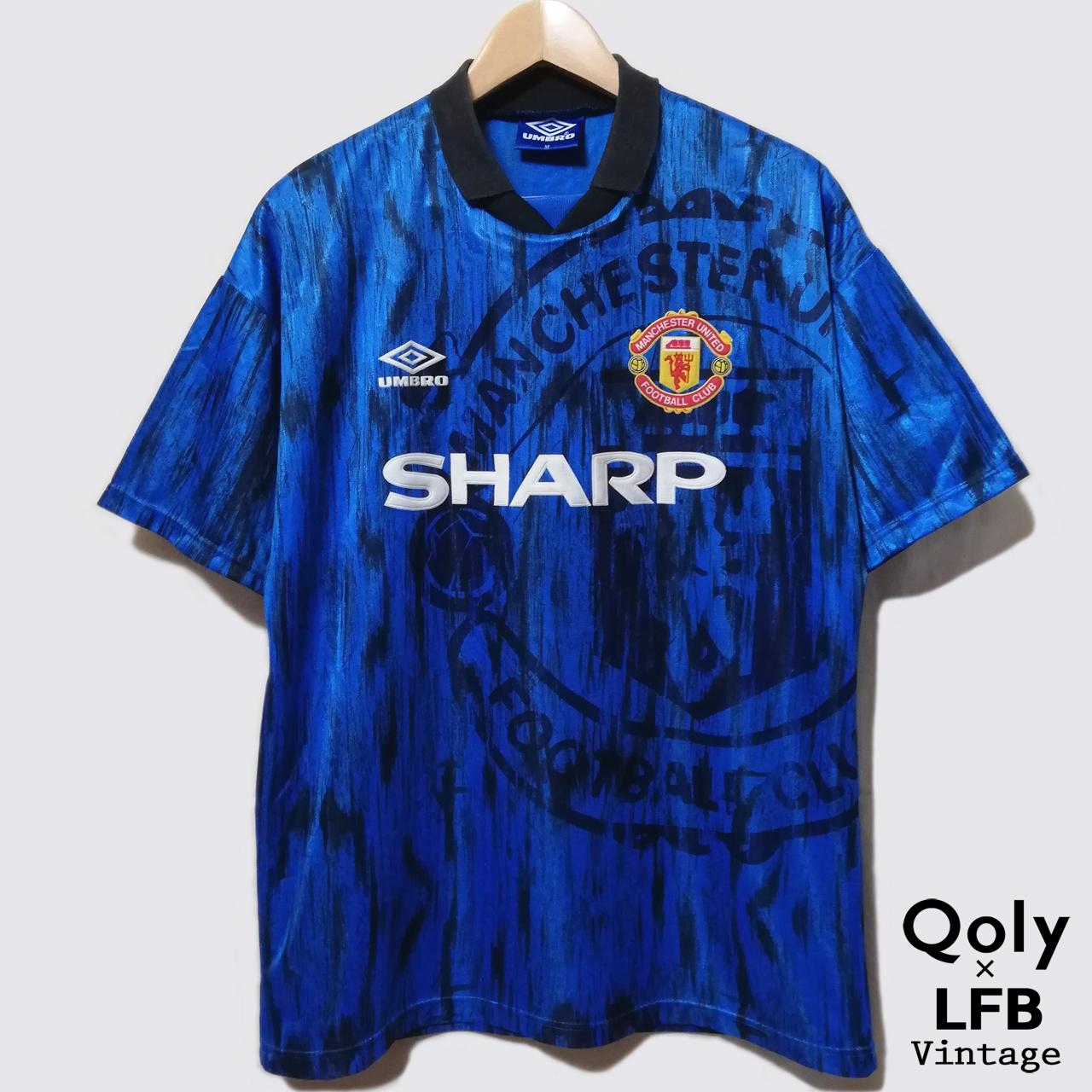 2着目は良コンディション!マンチェスター・ユナイテッド、1992-93「SHARP」ユニフォーム