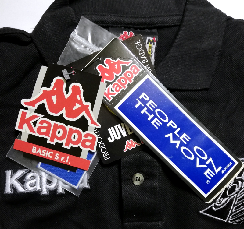 【紙タグ深掘り】90年代ユヴェントス！…ポロシャツですがKappaの懐かしいデザインです