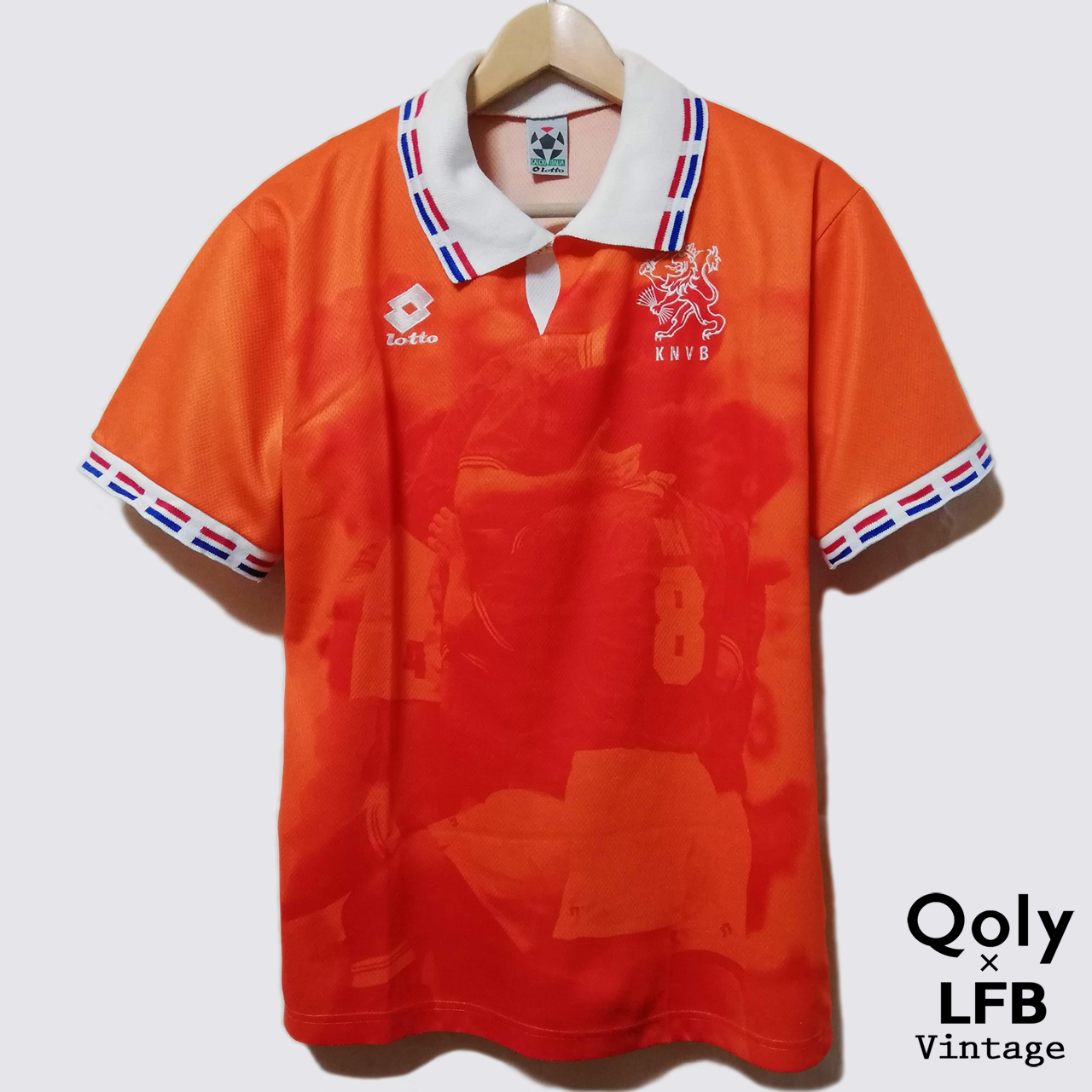 今年で30周年!オランダ代表、選手を写し出す「Euro1996」ユニフォーム