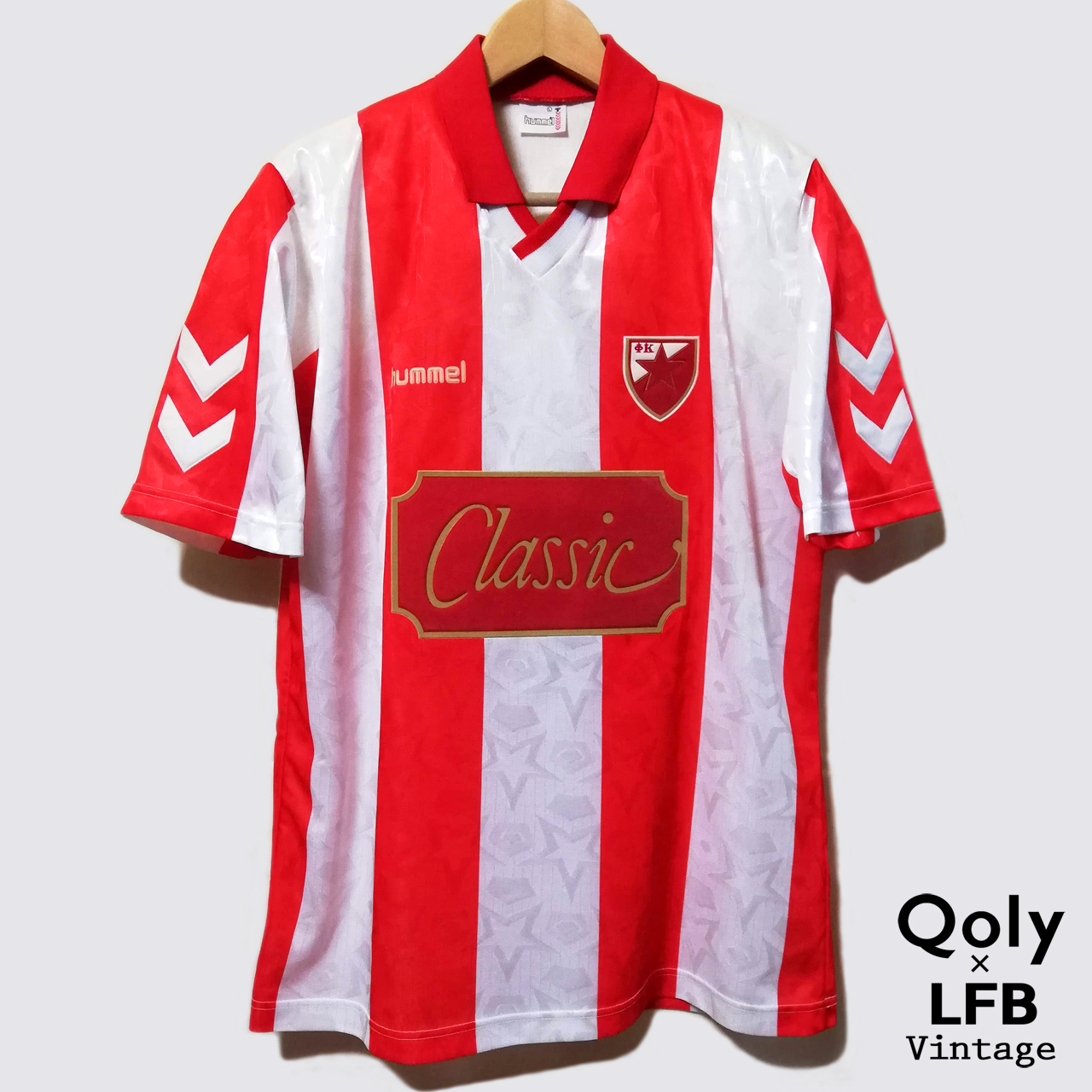 あの「Jリーガー」も着た伝説的な一着!レッドスター・ベオグラードの90年代ユニフォーム