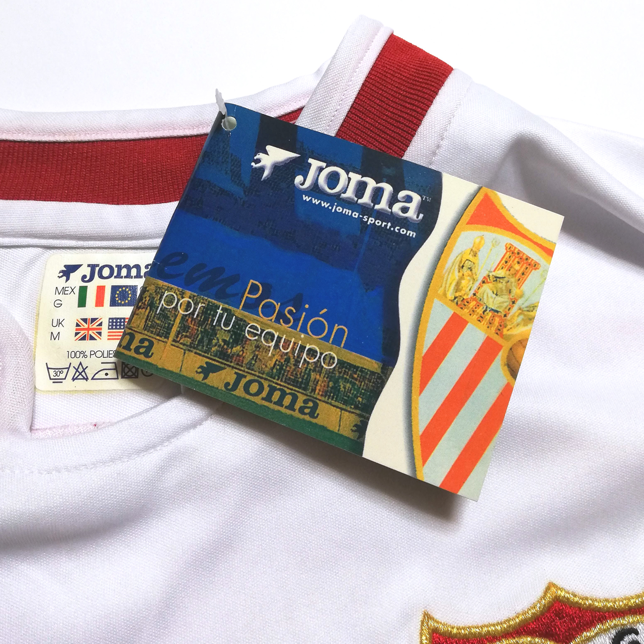 【紙タグ深掘り】セルヒオ・ラモスのデビューユニ!Joma セビージャ 2003-04モデル