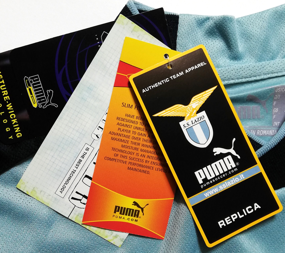 【紙タグ深掘り】ラツィオの2002-03「UEFAカップ」専用ユニフォーム!