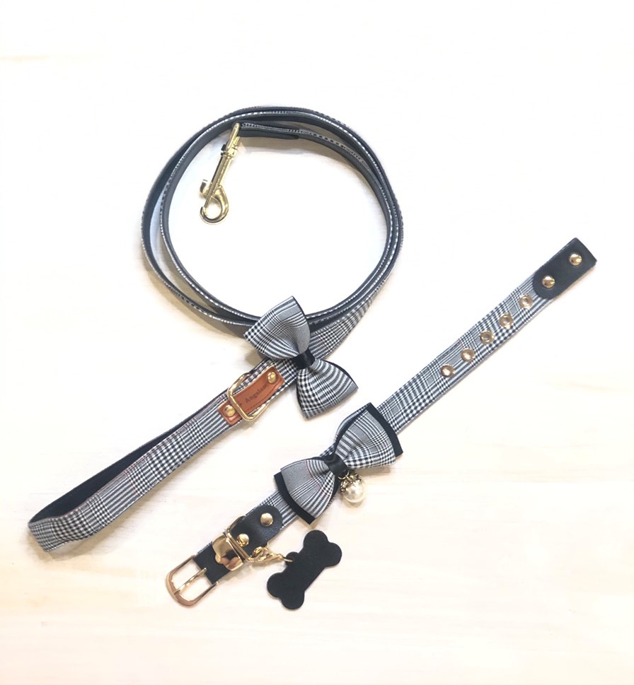 【入荷商品】★ グレンチェック カラー リード SET ★ 