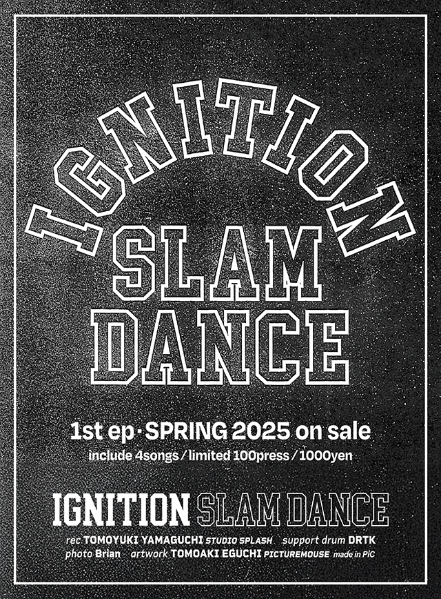 IGNITION / slam dance●CDジャケット制作