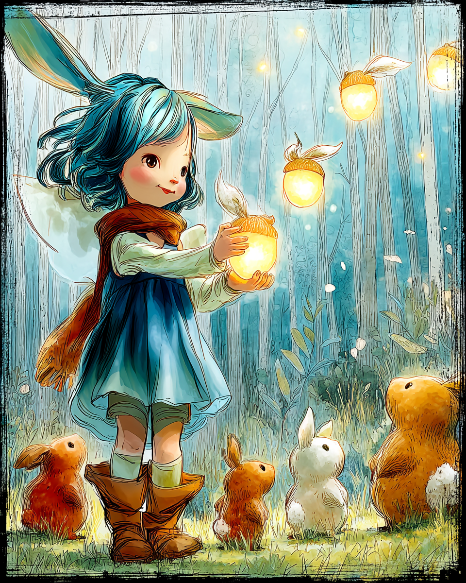 ひかりのドングリを灯す夜