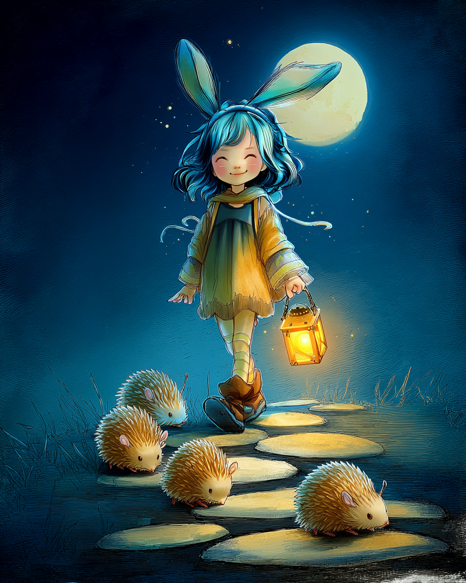 小さな光が、明日への道をそっと照らす──ミイモリの夜の灯り