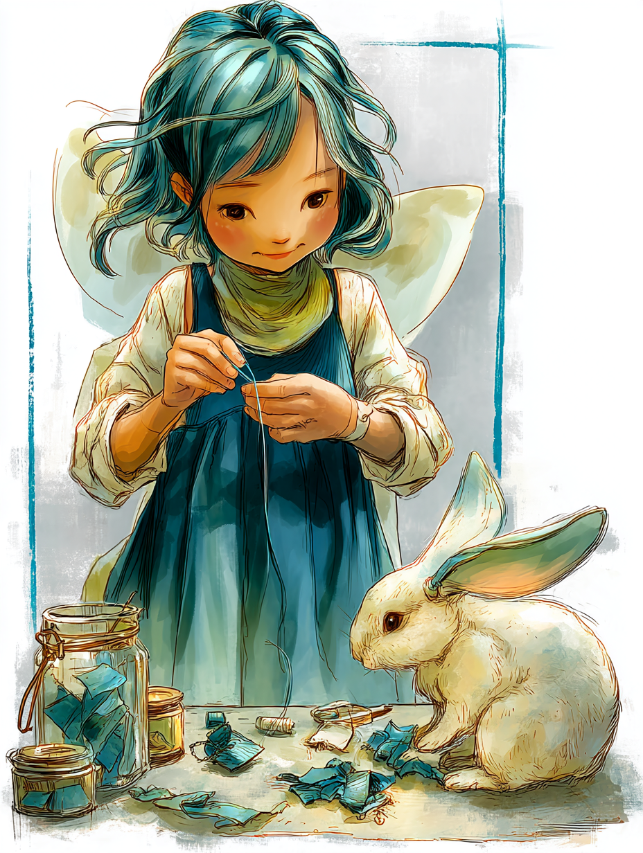 ひと針の中に、物語を縫い込む。