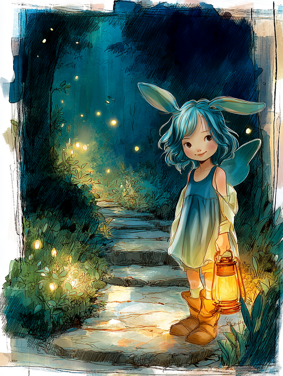 ランタンの灯りが、心に『ここでいい』を教えてくれる夜