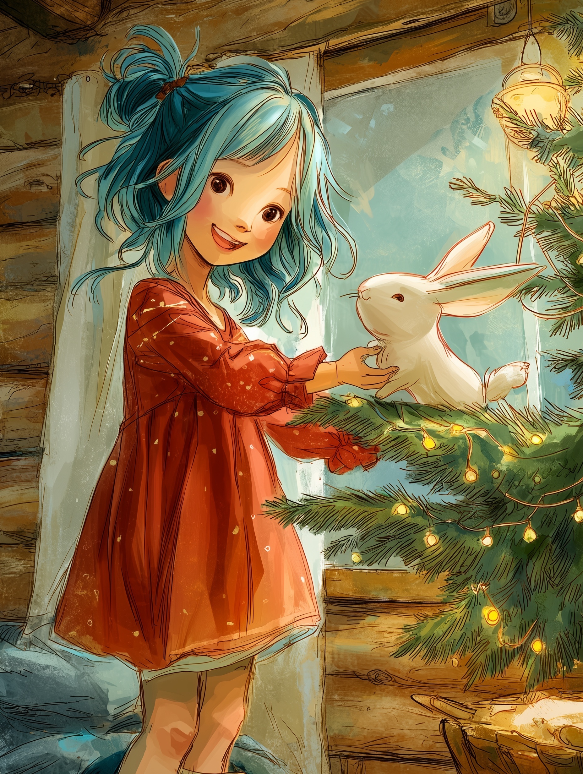 森から届く、クリスマスの灯り ― フォレストアートセラピーレター ―