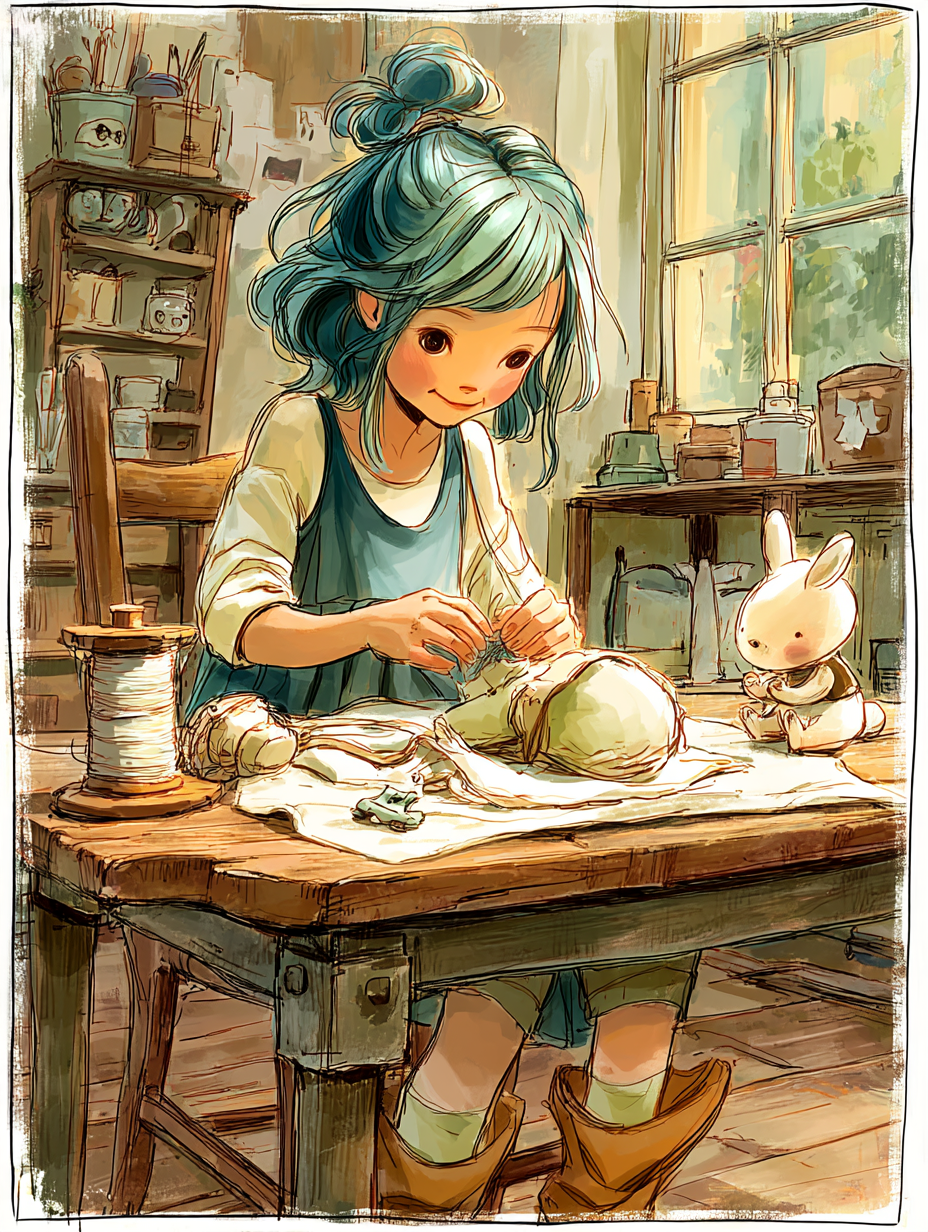 ちくちく縫う朝が、心を静かに整えてくれる