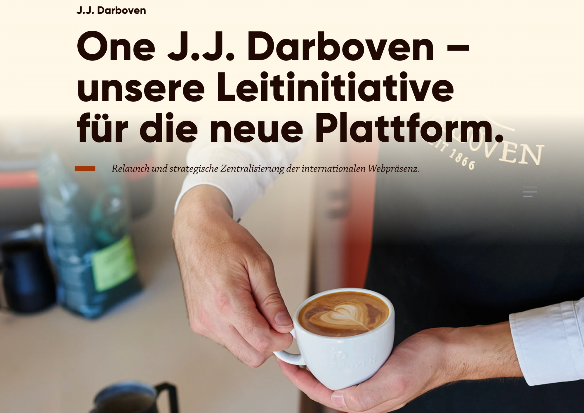 🇩🇪EILLESを展開するドイツコーヒーの老舗 J.J. Darbovenの新たな挑戦