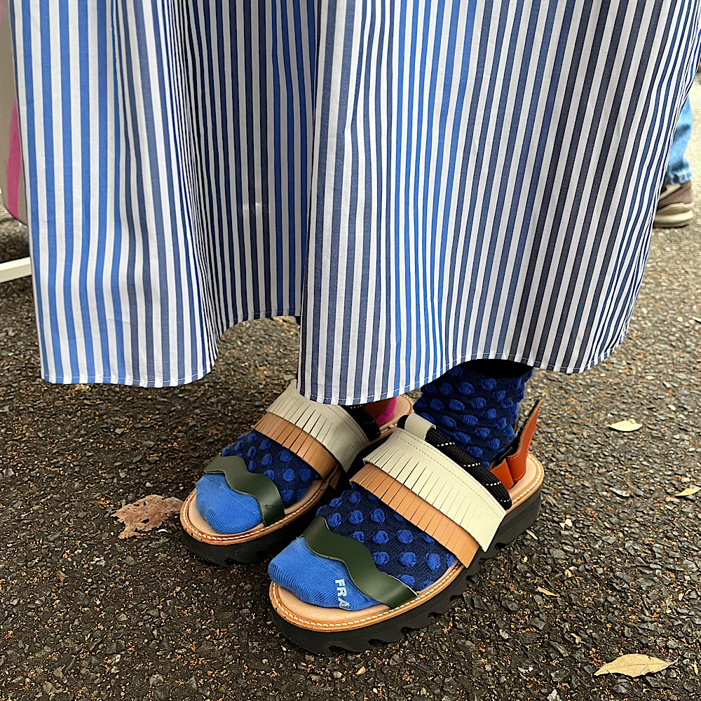 足もとスナップ　春夏編