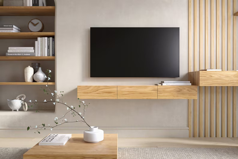 【フロートテレビボードの魅力】について