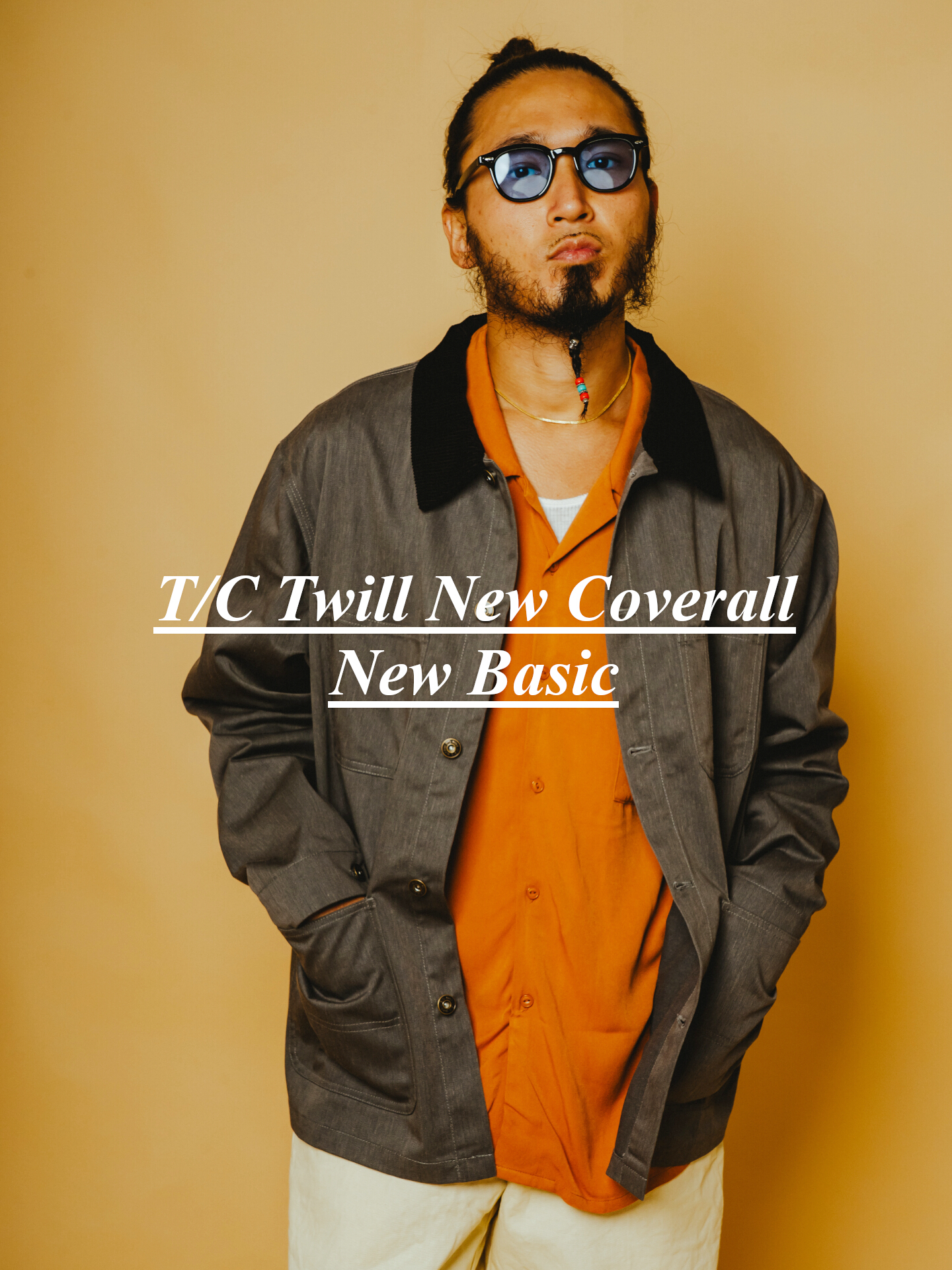 待望の復活｜今あらためて提案したい T/C Twill New Coverall のセットアップ