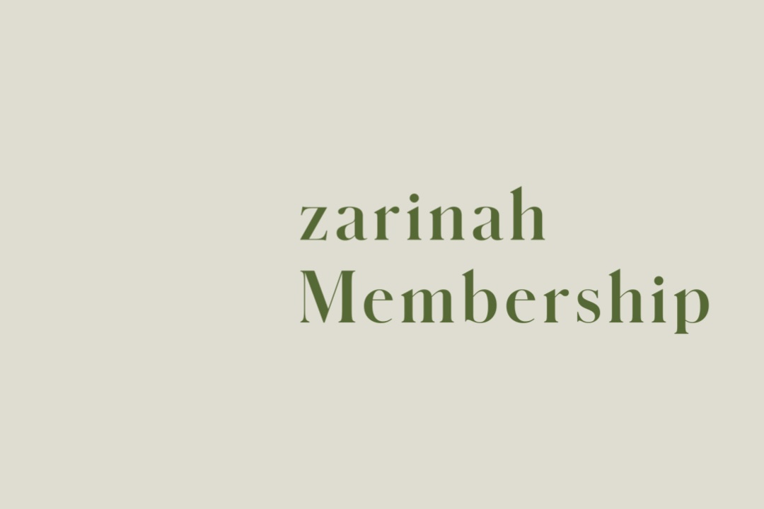 zarinah Membership