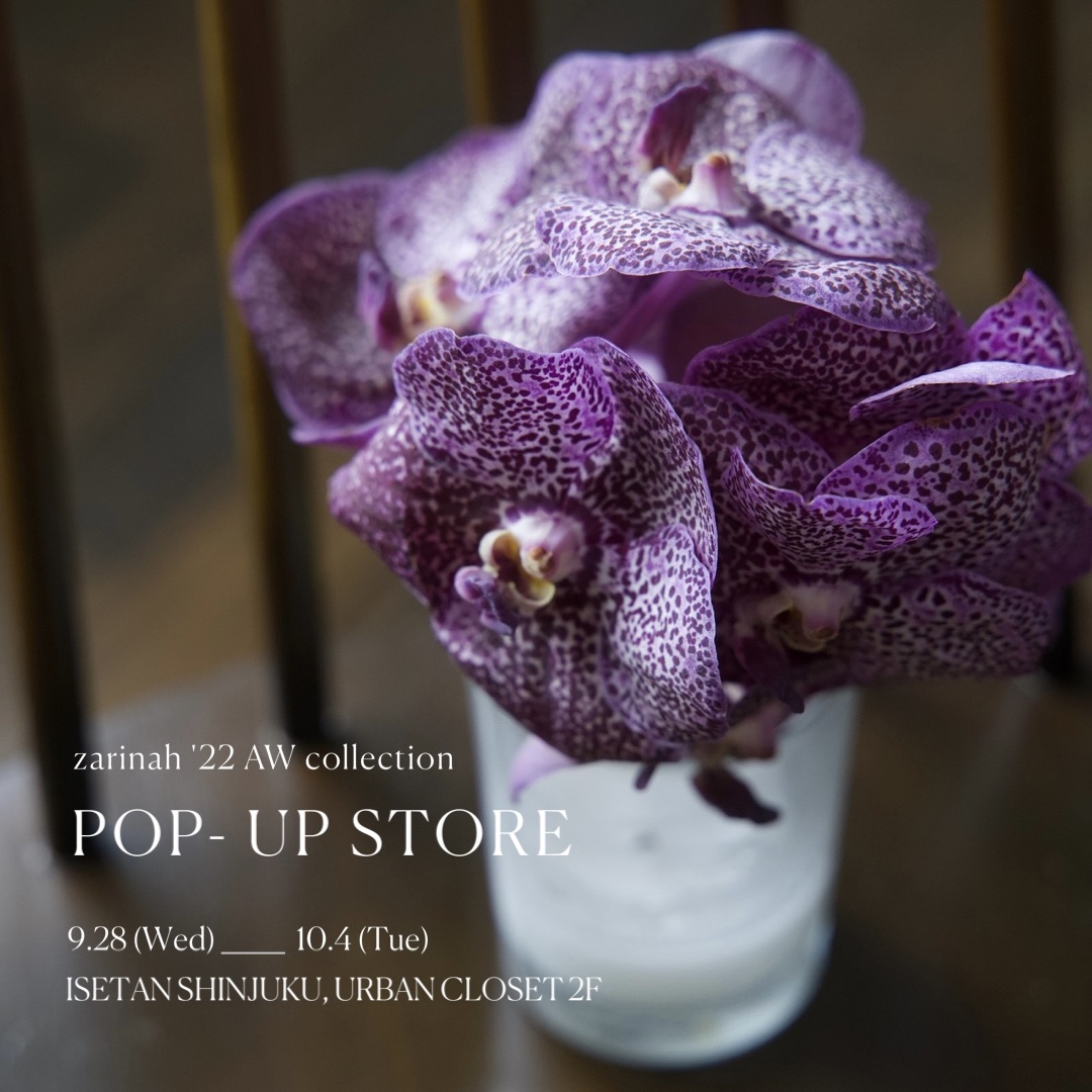 '22 AW POP- UP STORE / 伊勢丹新宿店