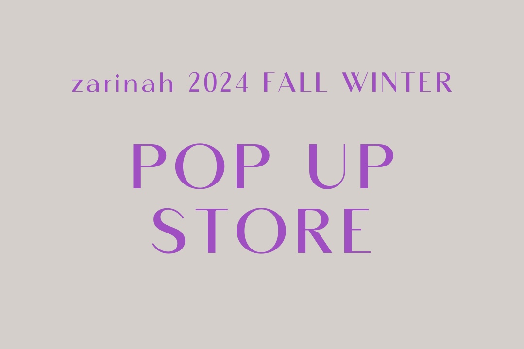 2024FW POP UP開催のお知らせ