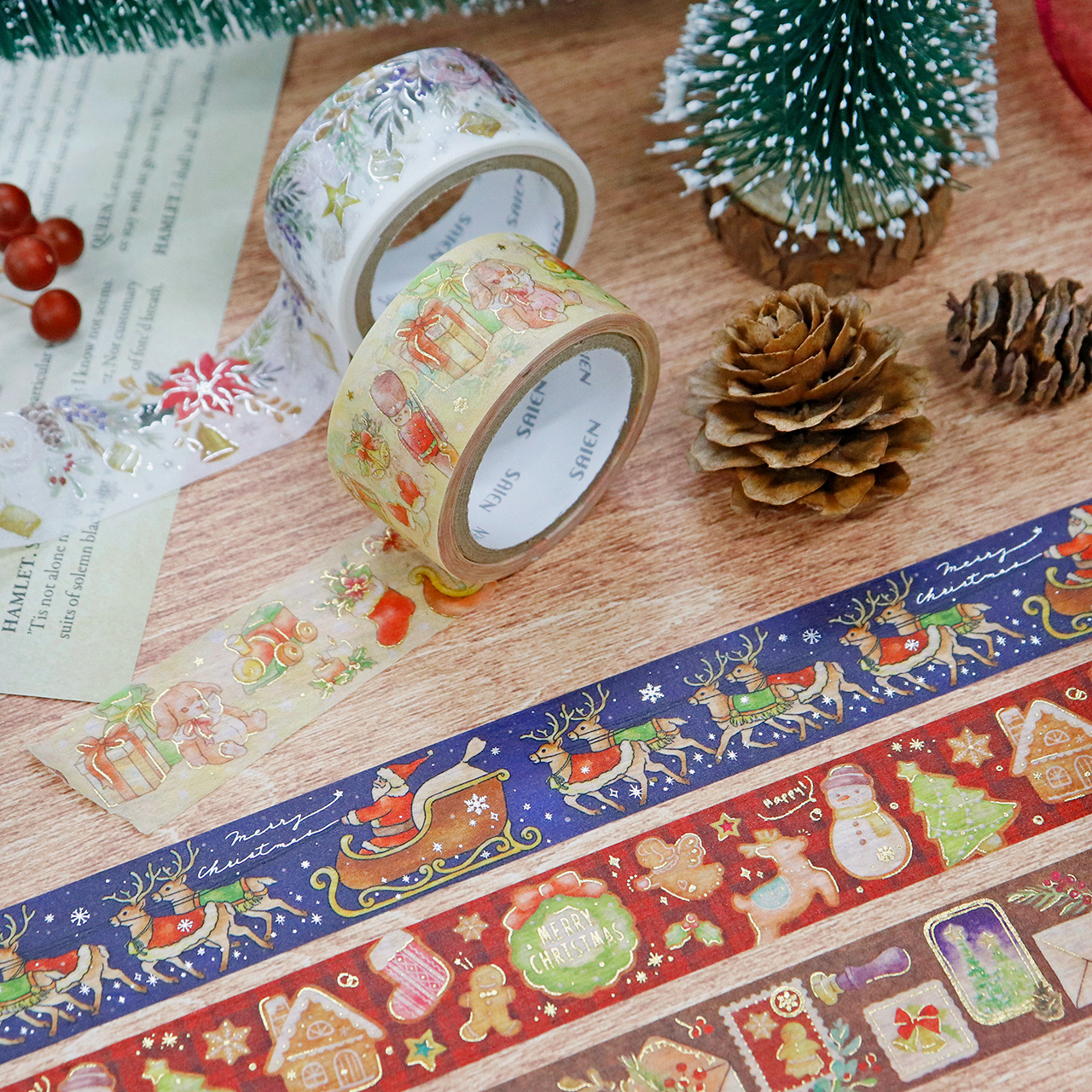 追加情報📣✨新商品✨Xmasマスキングテープ✨冬の新作