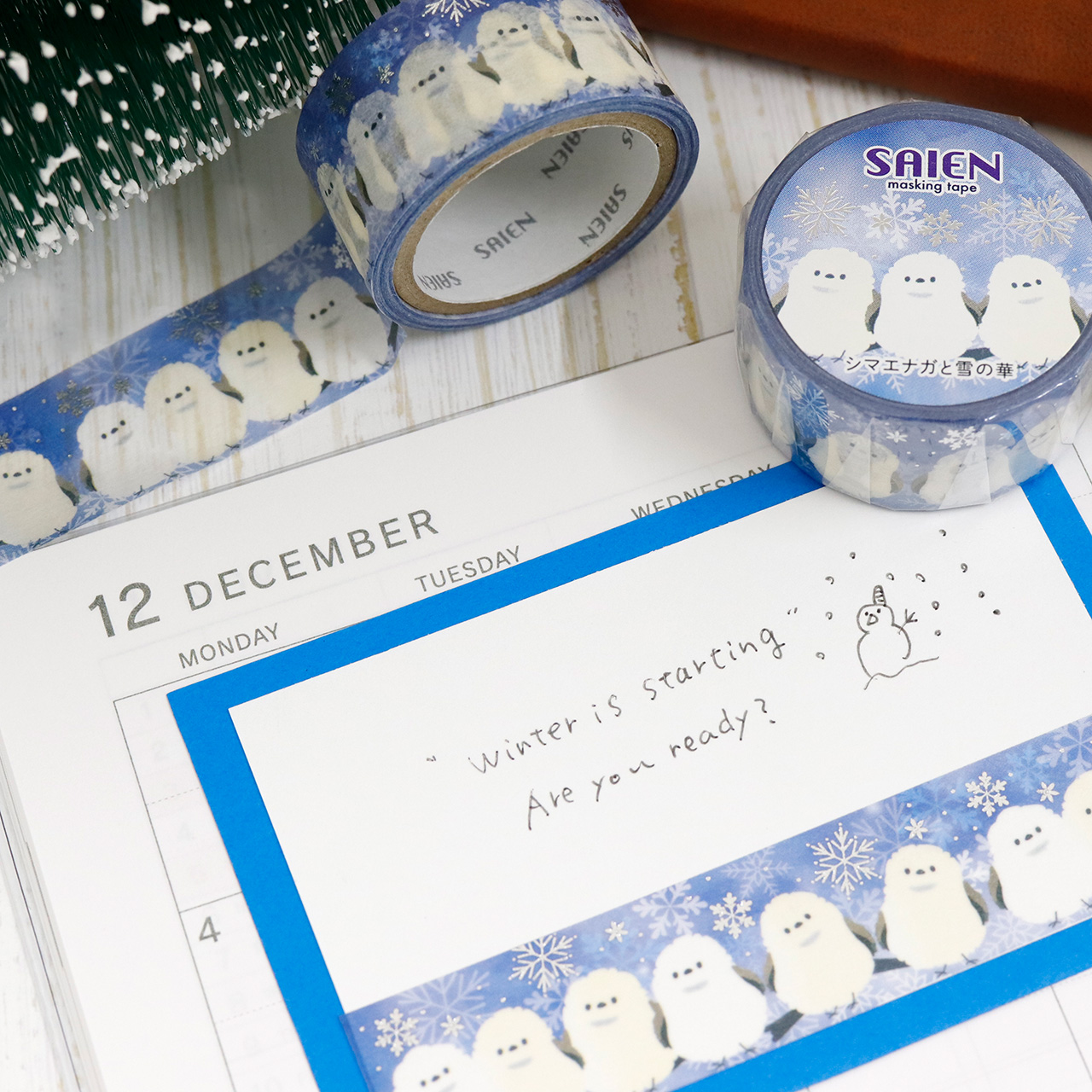 ✨SAIENオンラインショップ限定マスキングテープ発売✨