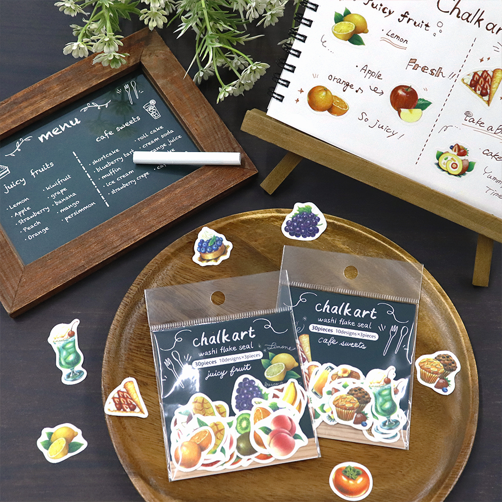 追加情報📣✨新作✨チョークアートフレークシール・クリスマスマスキングテープ✨