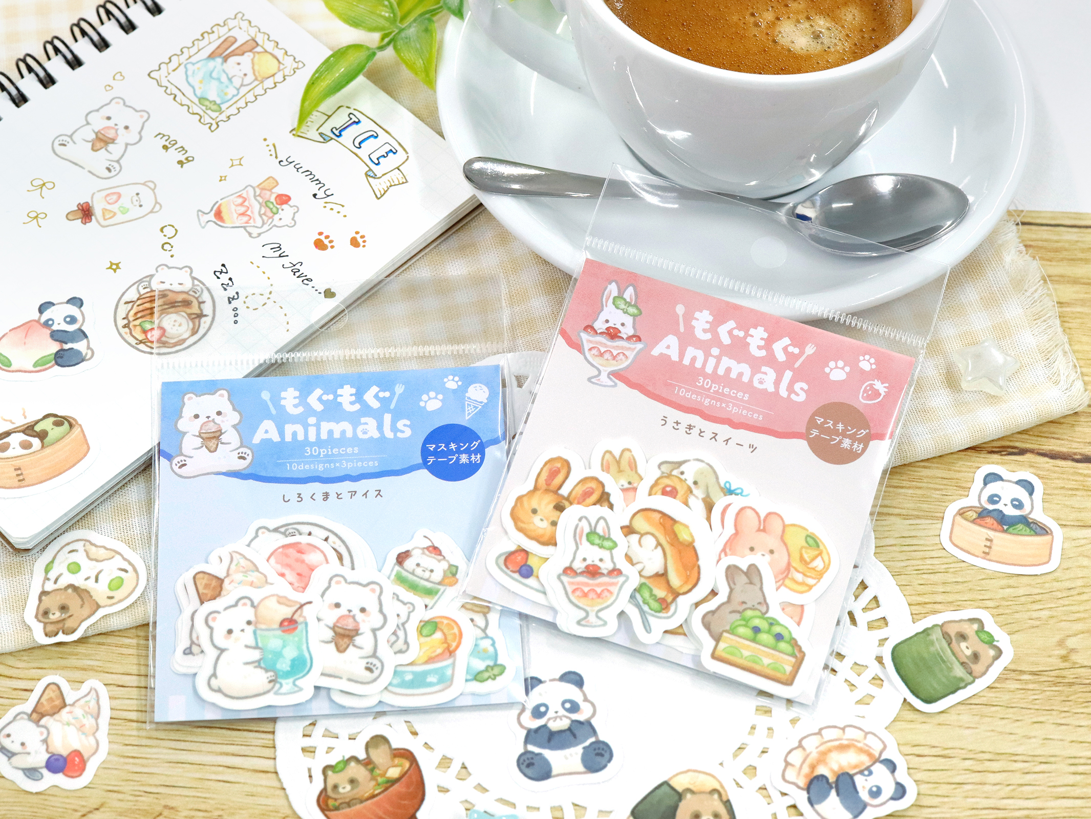 追加情報📣✨新作✨もぐもぐAnimalsフレークシール✨