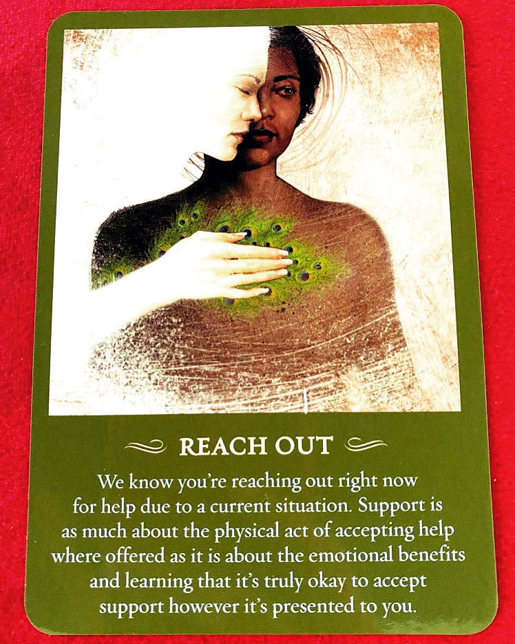 Reach out / スピリットメッセージオラクルカード