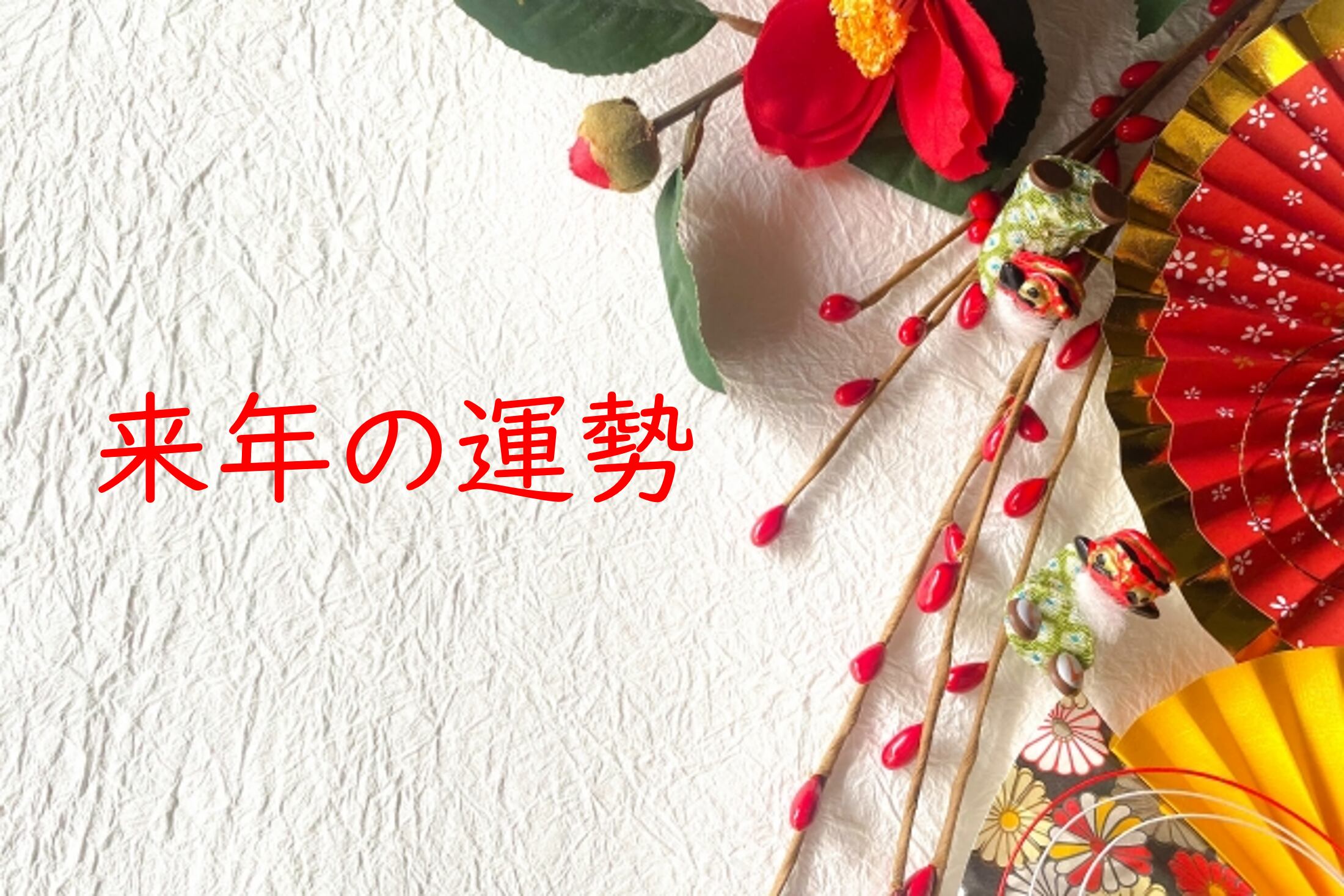 来年の運勢について、販売を開始いたしました✨