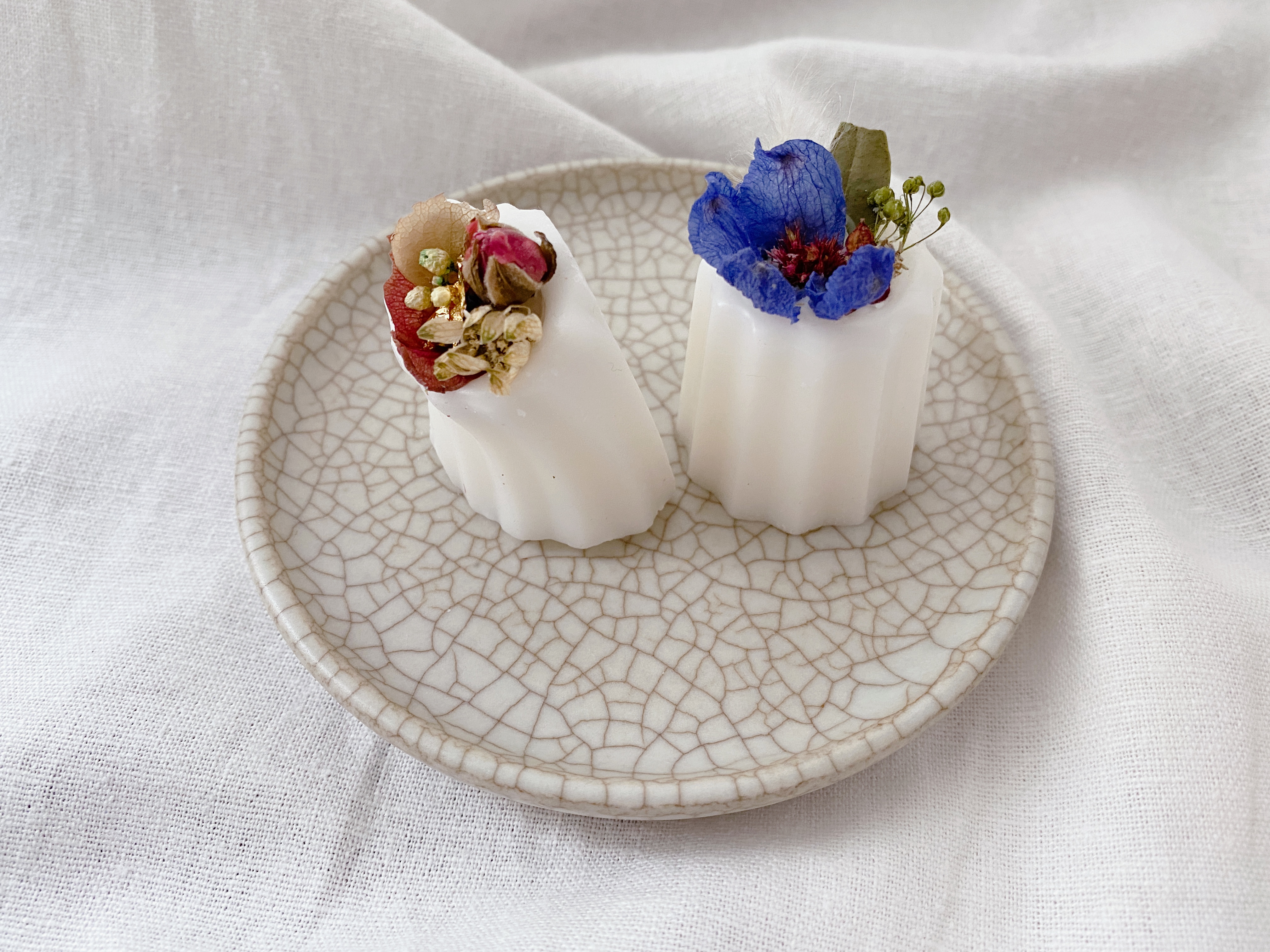 カヌレ型サシェの高温実験