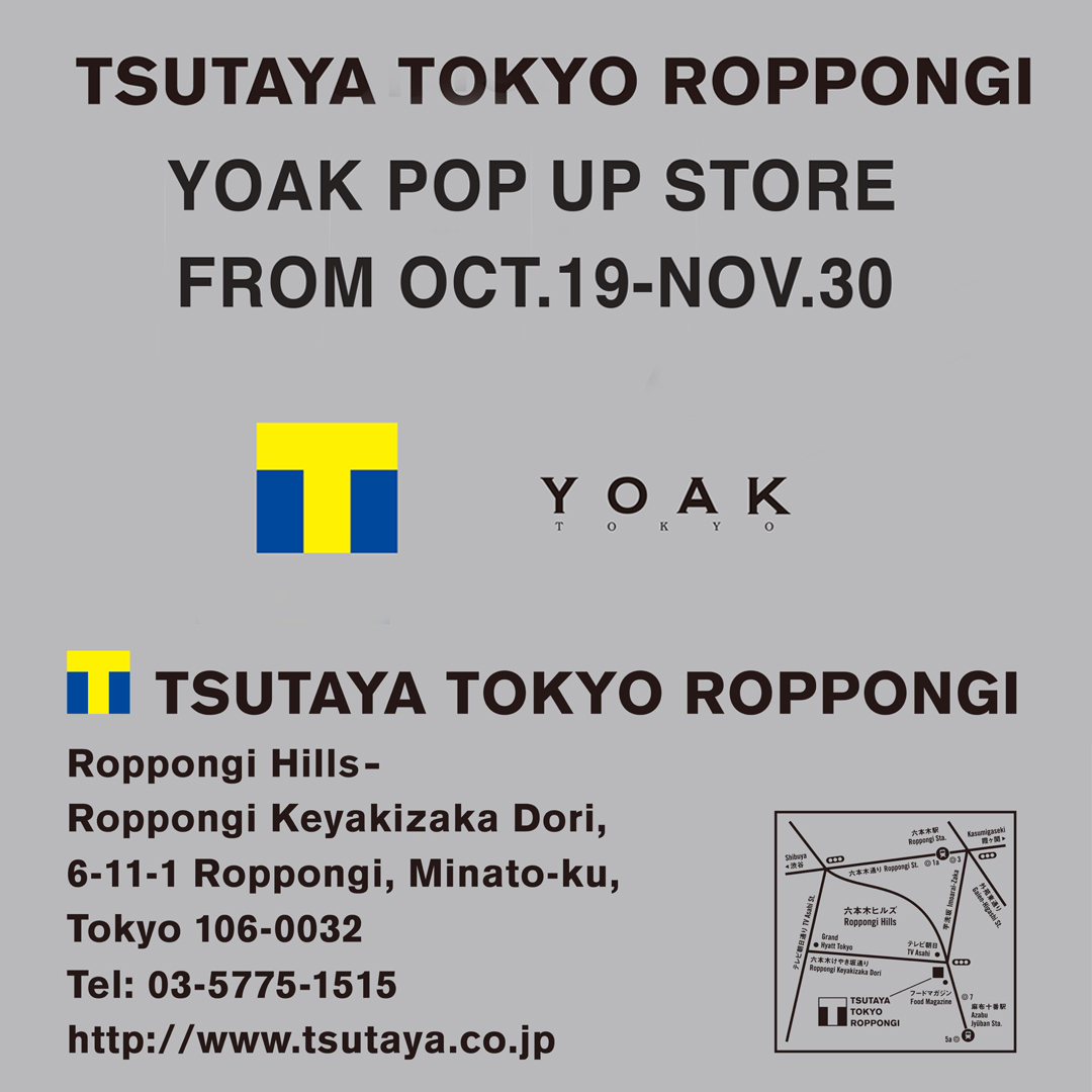 TSUTAYA TOKYO ROPPONGI POP UP STORE