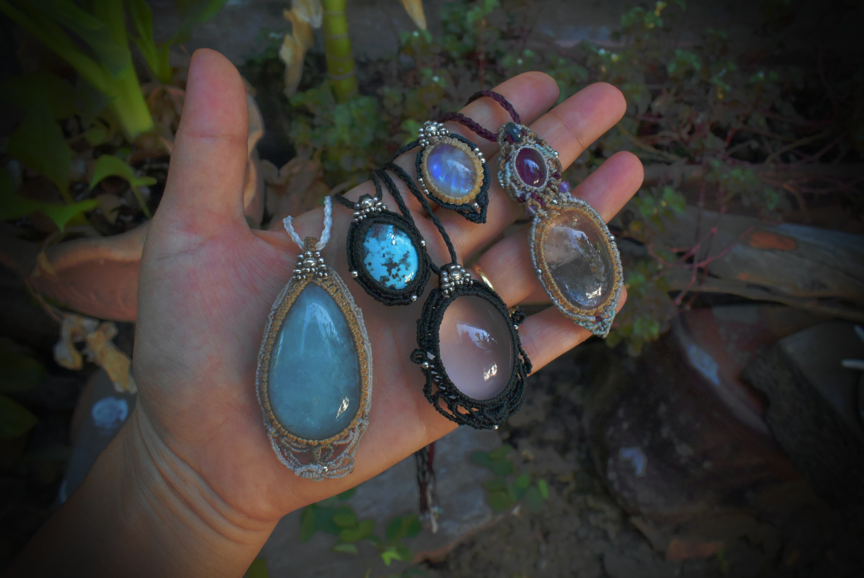 【告知】2020.2月の終わり新作マクラメアクセサリー5点