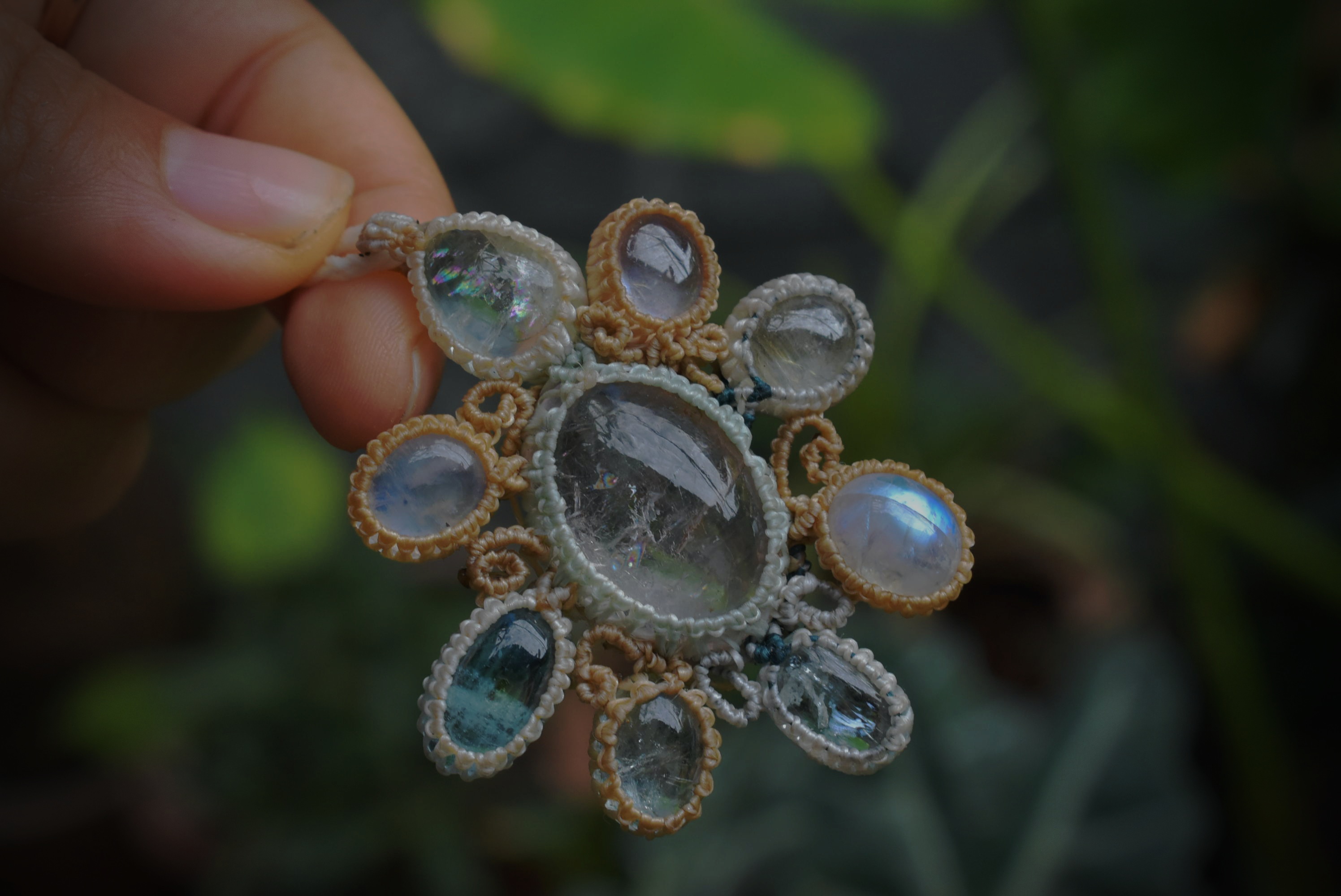 2020.03.新作マクラメアクセサリー5点オンラインショップにアップいたします