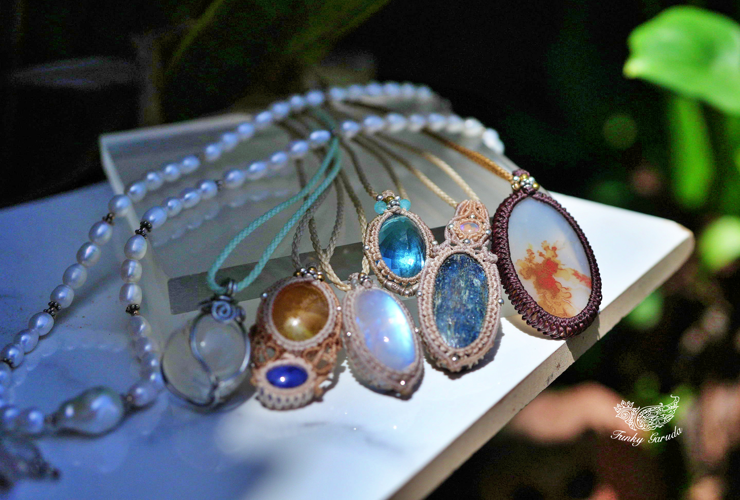 6月7日(土)20時 新作マクラメネックレス 8点 販売開始