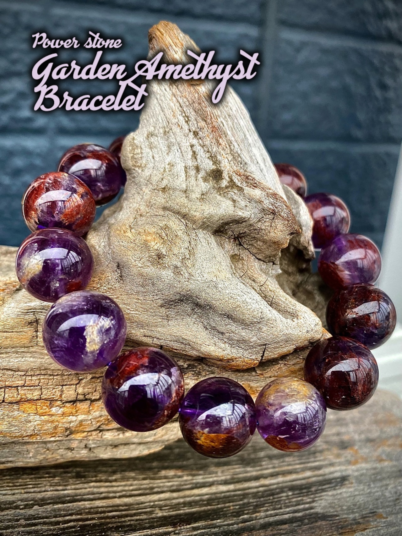 ガーデンアメジストブレスレット