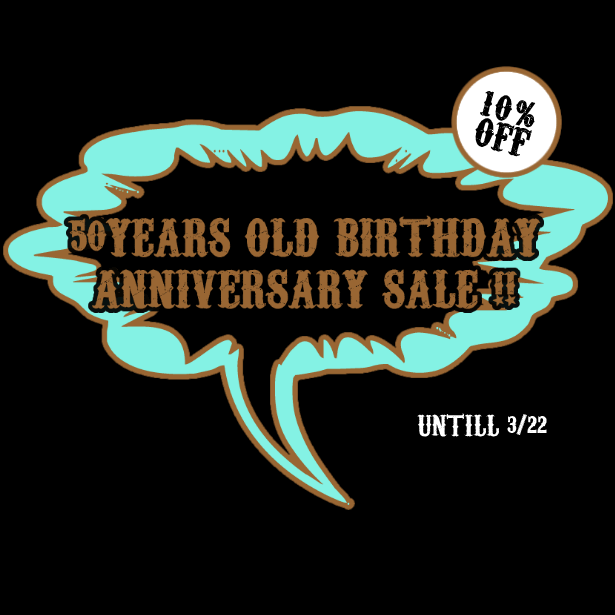 50歳バースデーアニバーサリーセール！