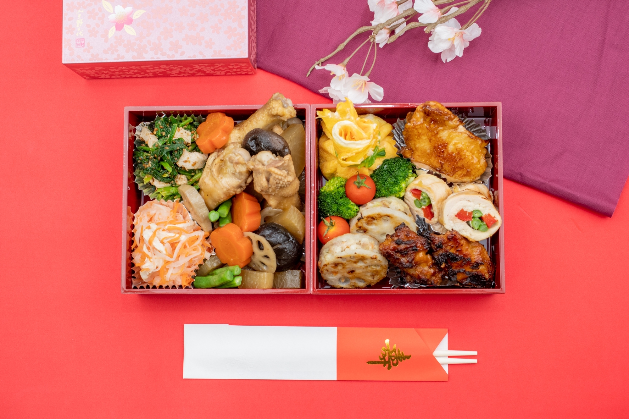 みやざき地頭鶏(じとっこ)でおせち料理。【お正月セット編】
