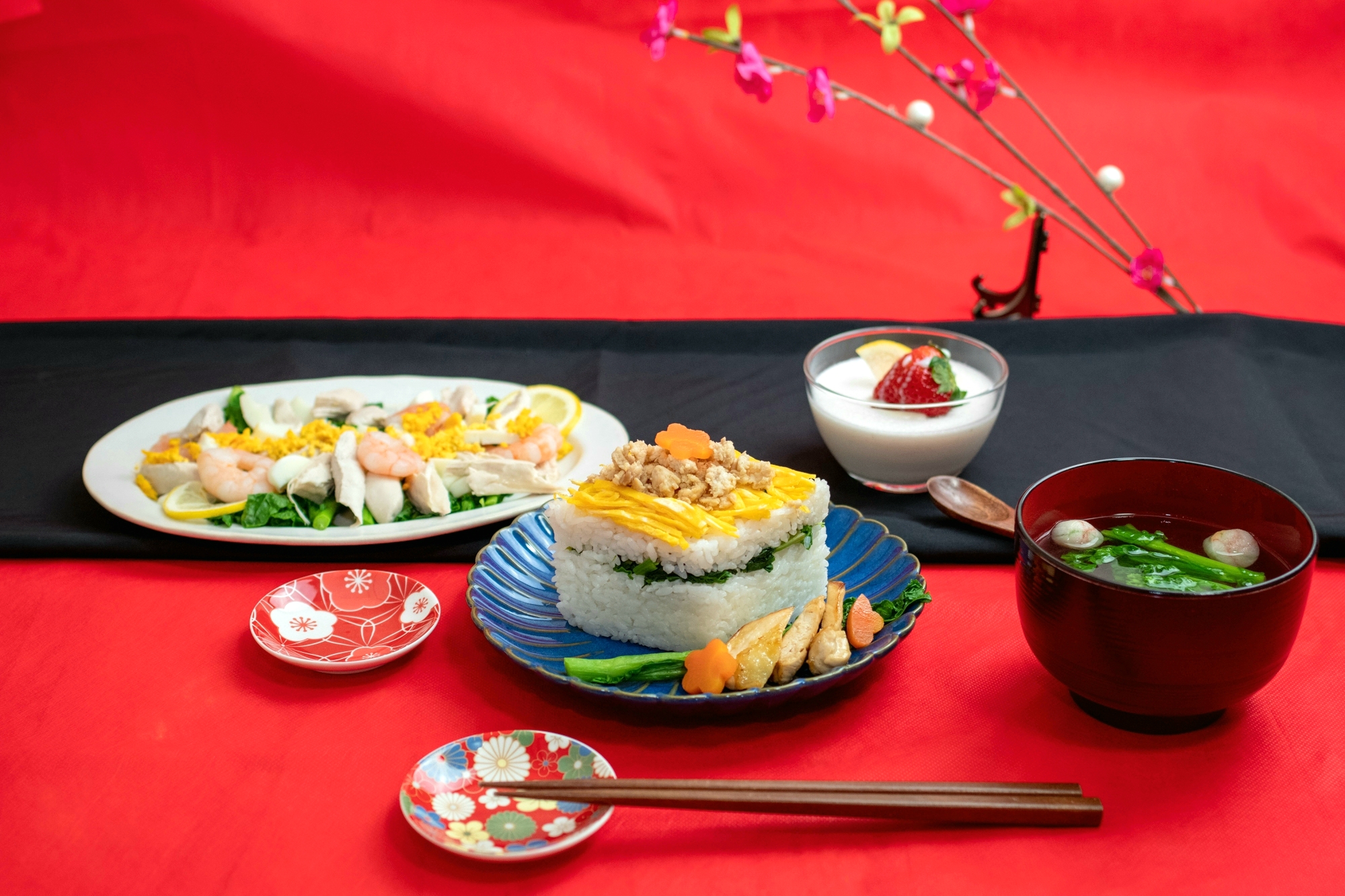 ひな祭りのお祝いに、じとっこで美味しいおうちごはんを。