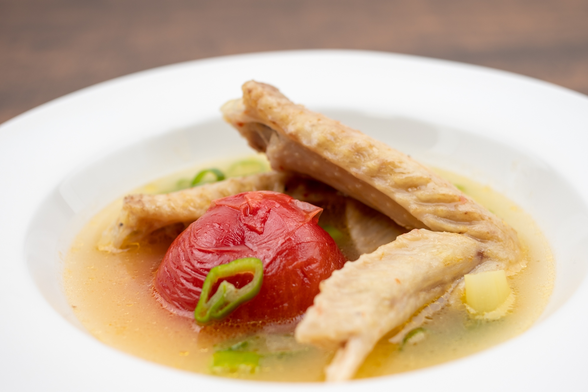 【鶏肉レシピ】夏にオススメさっぱりコク旨スープ