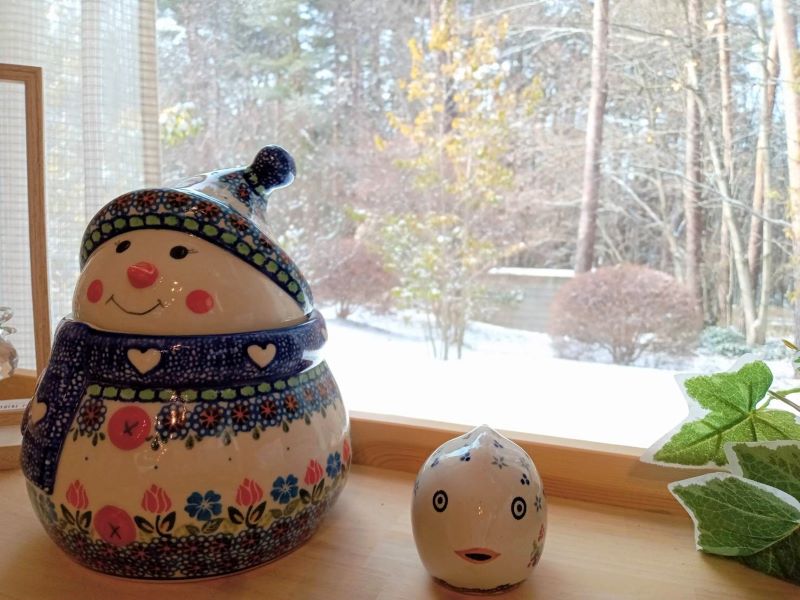 お休み中の店内