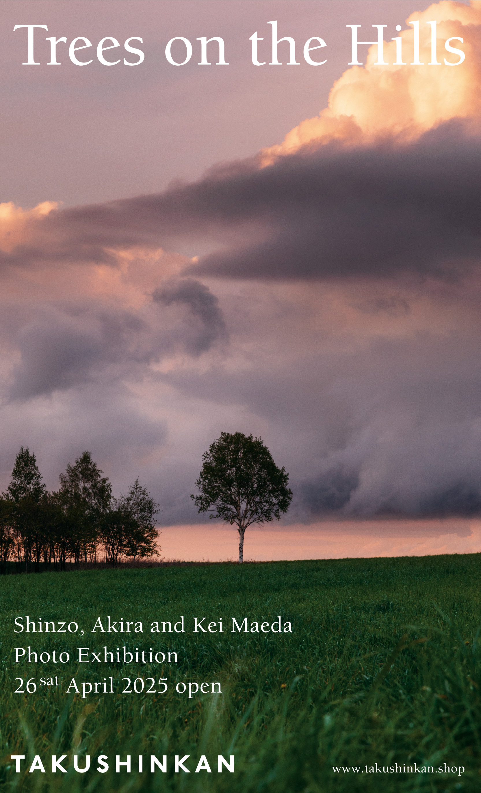 「Trees on the Hills」展開催のお知らせ