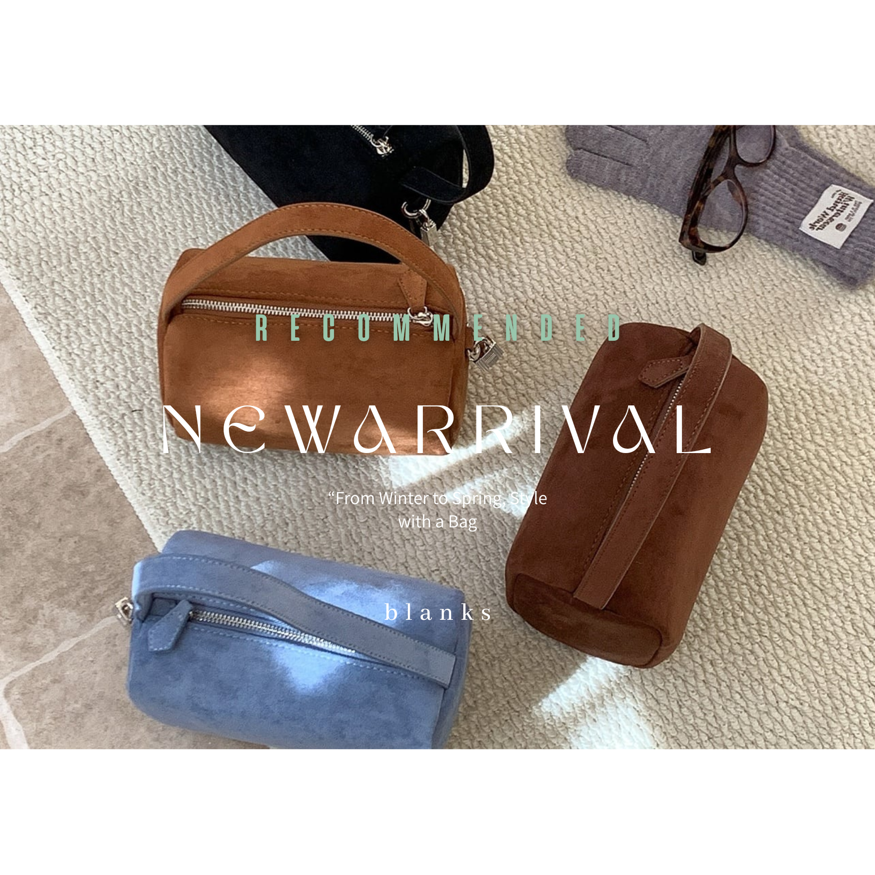 【 Blog 】NEW !! 春の気配をバッグで先取り！