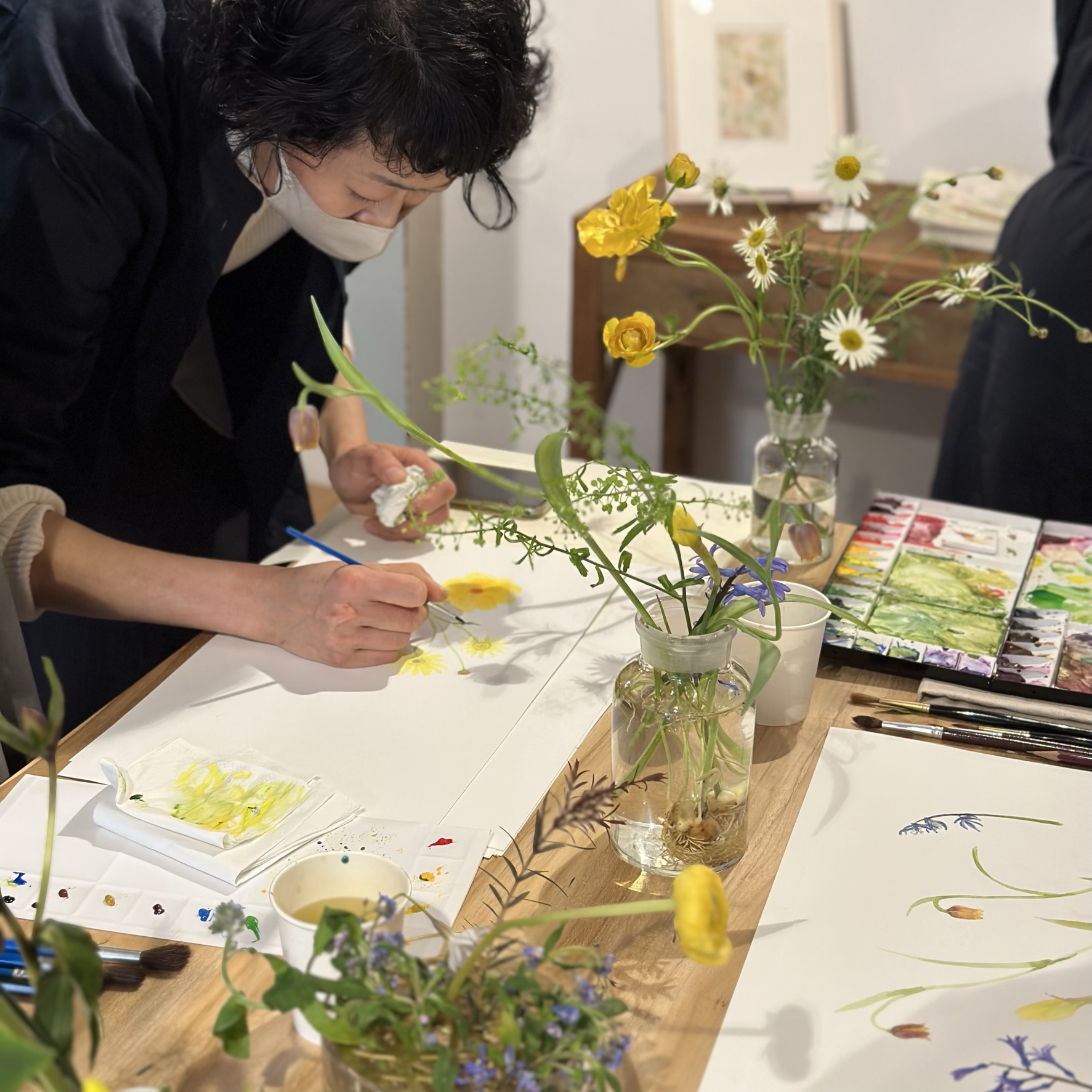 【今井和世 絵画展】Workshopのご参加ありがとうございました