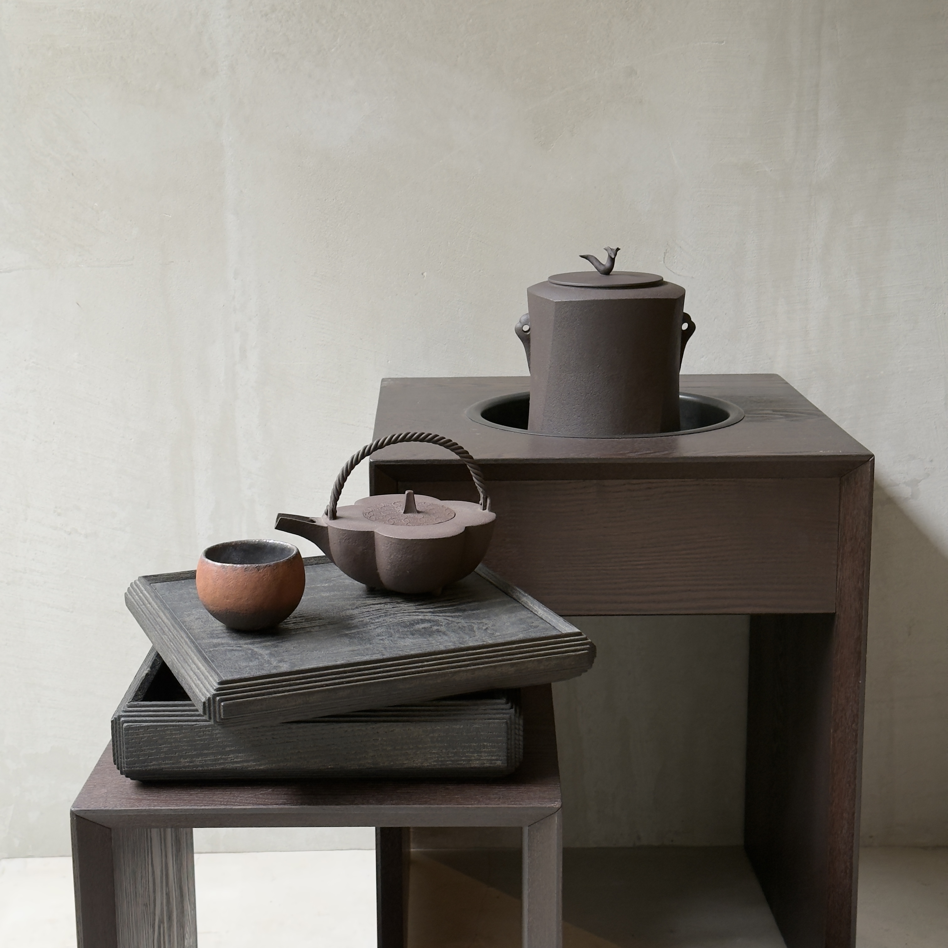【お茶展】1/10(金)-16(木)　参加作家 Shimoo Designさん、畠春斎さん