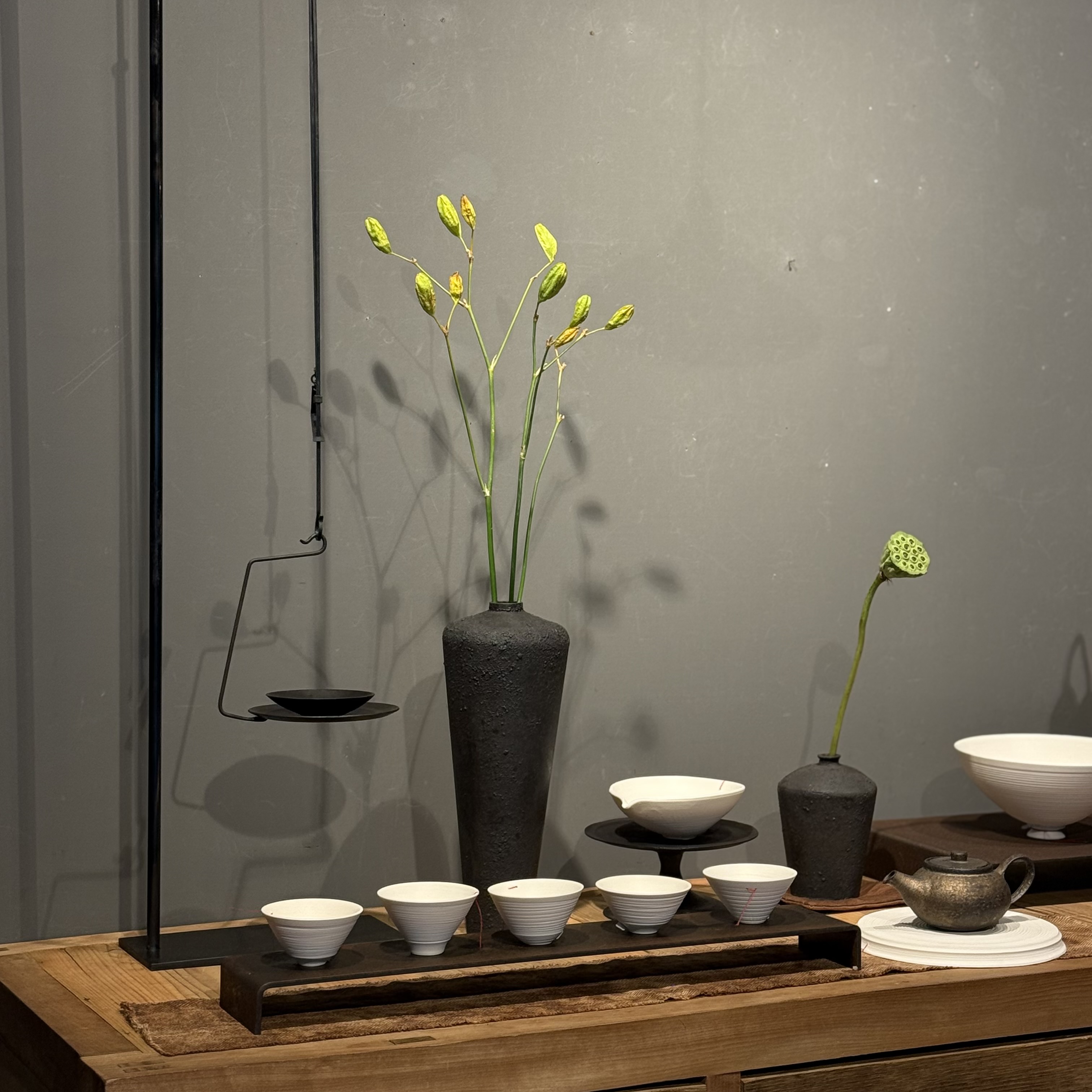 【大山 求×Helga Ritsch 展 -鉄と土の交わり-】開催中です