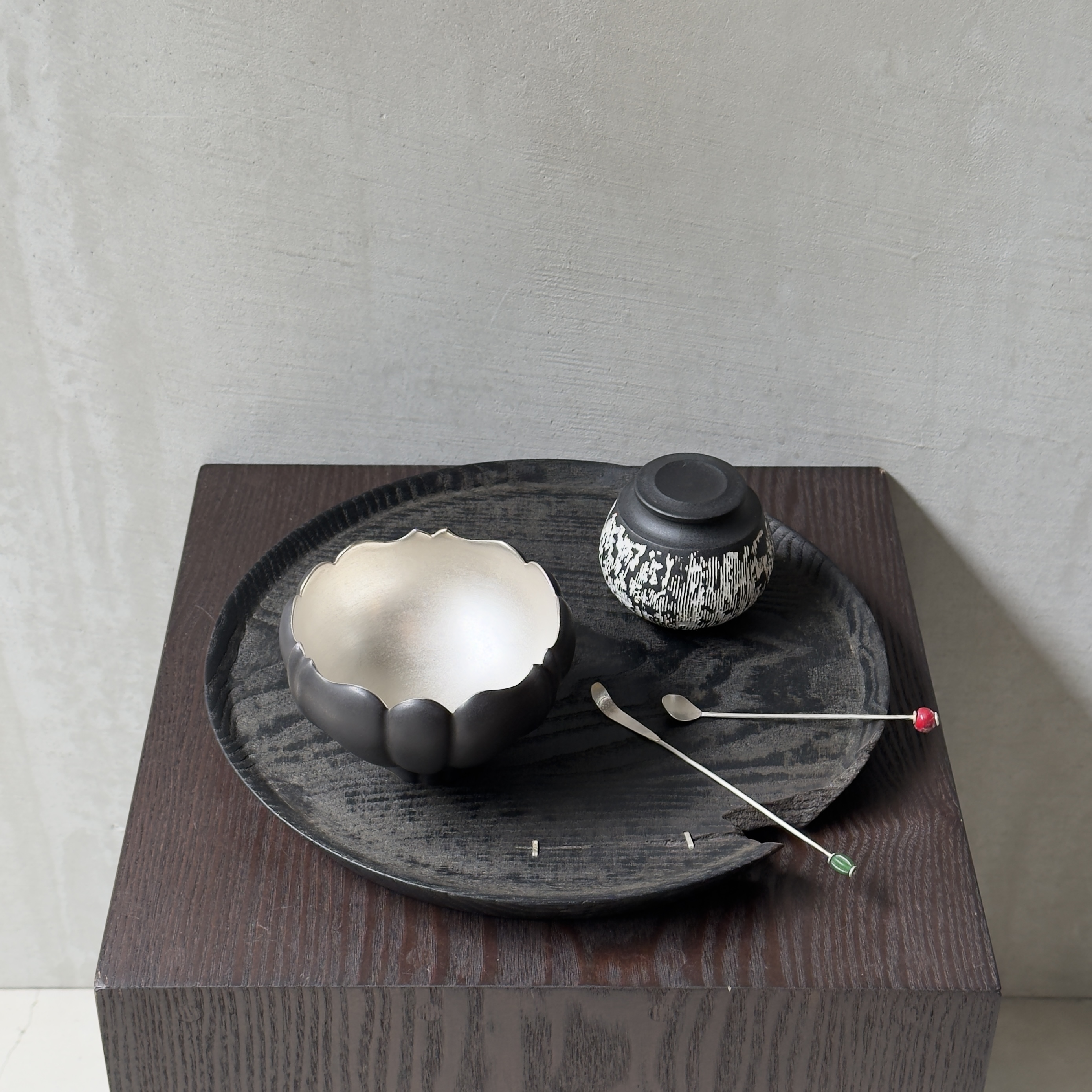 【お茶展】1/10(金)-16(木)　参加作家  東一仁さん、大桃沙織さん